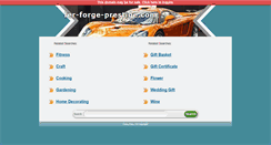 Desktop Screenshot of fer-forge-prestige.com